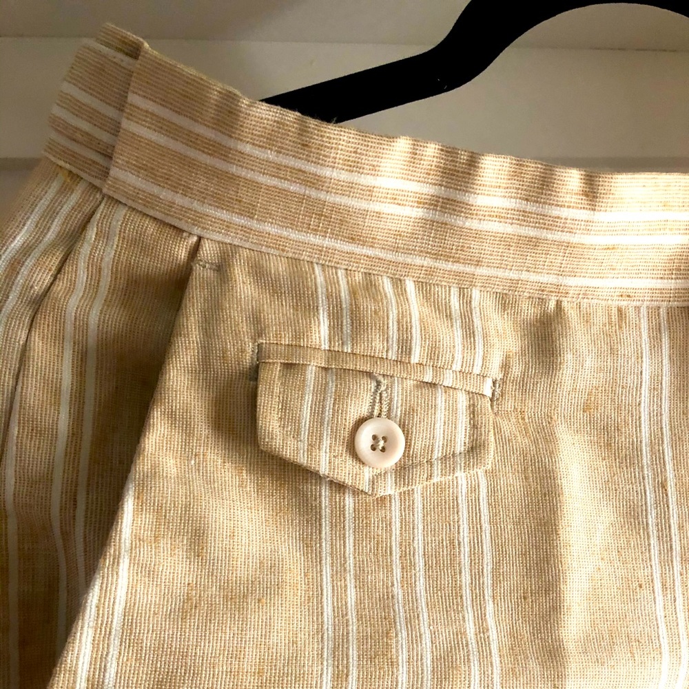 Smart summer trousers.